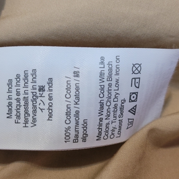 J Crew Button front Cotton Popplin Dress - Picture 14 of 14